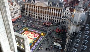 Le tapis de fleurs de la Grand Place de Bruxelles