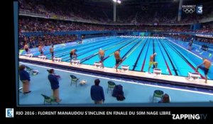JO de Rio 2016 : Florent Manaudou privé d’or pour un centième, revivez sa course (Vidéo)