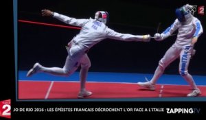 JO de Rio 2016 : les épéistes français décrochent l’or pour la troisième fois consécutive  (Vidéo)