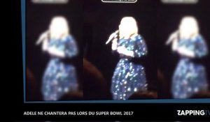 Super Bowl 2017 : Adele refuse de chanter pendant le show de la mi-temps (Vidéo)