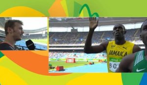 Athlétisme - Quand Christophe Lemaitre commente le 200m d'Usain Bolt