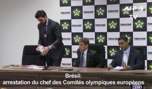 Arrestation du chef des Comités olympiques européens
