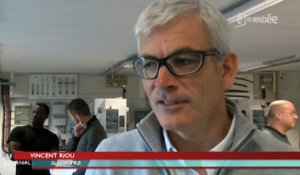 Vendée Globe 2016 : Vincent Riou à la rencontre d'étudiants