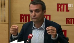 Florian Philippot était l'invité de RTL le 24 août 2016