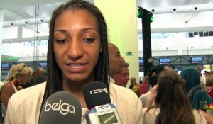 Nafissatou Thiam de retour des Jeux Olympiques de Rio