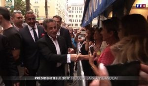 Zapping Télé du 23 août 2016 - Sarkozy candidat à la Présidentielle ou le retour de super-menteur.