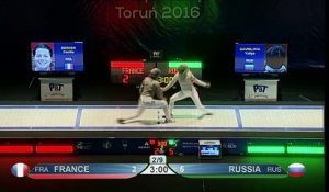 CE Torun 2016 - SD Finale équipes France vs Russie