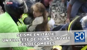 Séisme en Italie: Une fillette de 10 ans sauvée des décombres