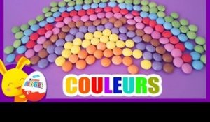 Apprendre les couleurs avec les bonbons Smarties - Arc en ciel -Touni Toys - Titounis