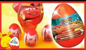 Maxi oeufs surprises CARS Disney Pixar - Touni Toys - Titounis