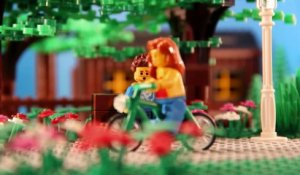 Une demande en mariage avec un film en LEGO fait maison !