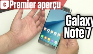Galaxy Note 7 en vidéo : bords incurvés et étanchéité !