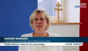 Nadine Morano en appelle aux adhérents LR pour obtenir des parrainages