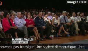 Manuel Valls évoque Marianne « au sein nu » qui « n'est pas voilée »