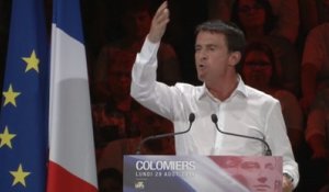 A Colomiers, Valls convoque le PS, Marianne et Sarkozy