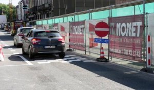 Le nouveau sens de circulation de Namur pas encore adopté par tous....