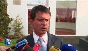 Manuel Valls: "On ne s'improvise pas candidat à l'élection présidentielle"
