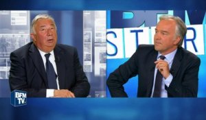 Gérard Larcher: la démission de Macron est "un coup de poignard à François Hollande"