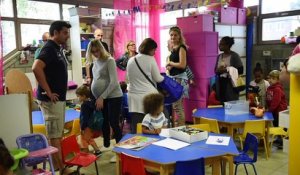 Liège : Rentrée scolaire à l'école St Jean Marie du Sart Tilman