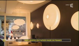 Des lampes en papier made in France