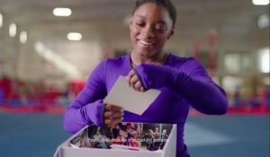 Simone Biles receives support and love from her family