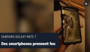 Des Galaxy Note 7 prennent feu : Samsung stoppe les ventes