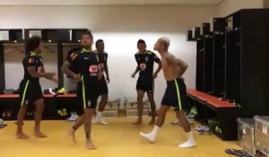 Neymar & Co font le show dans le vestiaire