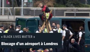 Des manifestants bloquent un aéroport de Londres durant plusieurs heures