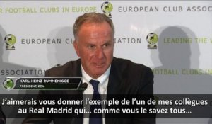 LdC - Rummenigge : ''C'était injuste pour le Real Madrid'