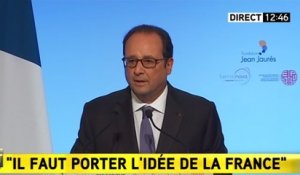 François Hollande : «Au terme de la lutte, la démocratie triomphera»