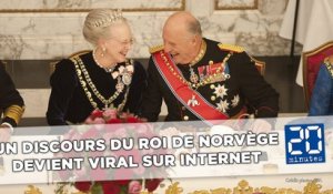 Un discours du roi de Norvège devient viral sur Internet
