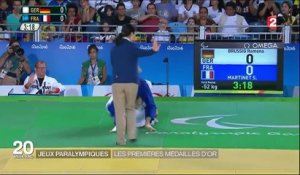 Jeux paralympiques : le sacre de la judoka Sandrine Martinet