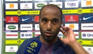 Ligue 1 - 4ème journée - Les réactions de Lucas Moura après PSG / ASSE