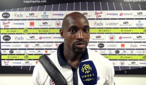 La réaction de Souleymane Camara après EAG-Montpellier (1-1)