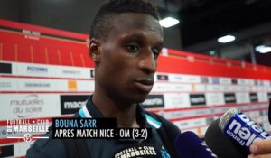 Nice - OM (3-2): La reaction de Bouna Sarr