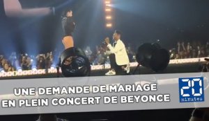 Beyoncé orchestre la demande en mariage d'un de ses danseurs en plein concert