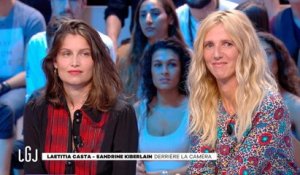 Laetitia Casta et Sandrine Kiberlain passent derrière la caméra - Le Grand Journal du 13/09 - CANAL+