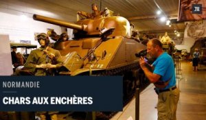 Chars aux enchères au Normandy Tank Museum