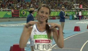Athlétisme - 200m (F - T44) : Marie-Amélie Le Fur en finale