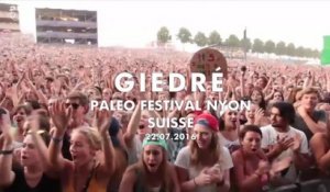 GiedRé - GiedRé en concert au Paléo Festival 2016