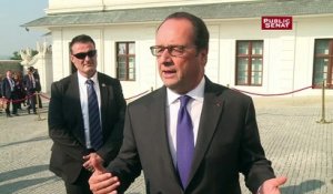 François Hollande au sommet de Bratislava