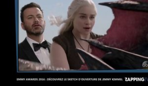Emmy Awards 2016 : Jimmy Kimmel lance la cérémonie avec un sketch délirant (Vidéo)