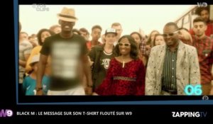 Black M : Son t-shirt "Justice pour Adama" censuré par W9, Twitter en colère (Vidéo)