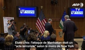L'attaque de Manhattan était un "acte terroriste" (de Blasio)
