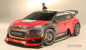 Mondial de Paris 2016 - Citroën C3 WRC Concept : ebouriffant