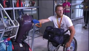 VIDEO. L'équipe de france paralympique de retour en France