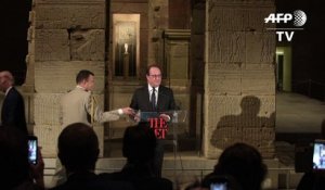 USA: Hollande annonce un fonds pour la protection du patrimoine