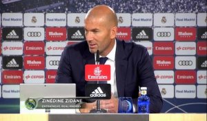 5e j. - Zidane : ''Rien à reprocher à mes joueurs''