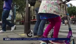 Malgré le temps maussade, la Journée sans voiture à Paris est un succès