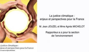 La justice climatique : enjeux et perspectives pour la France - cese